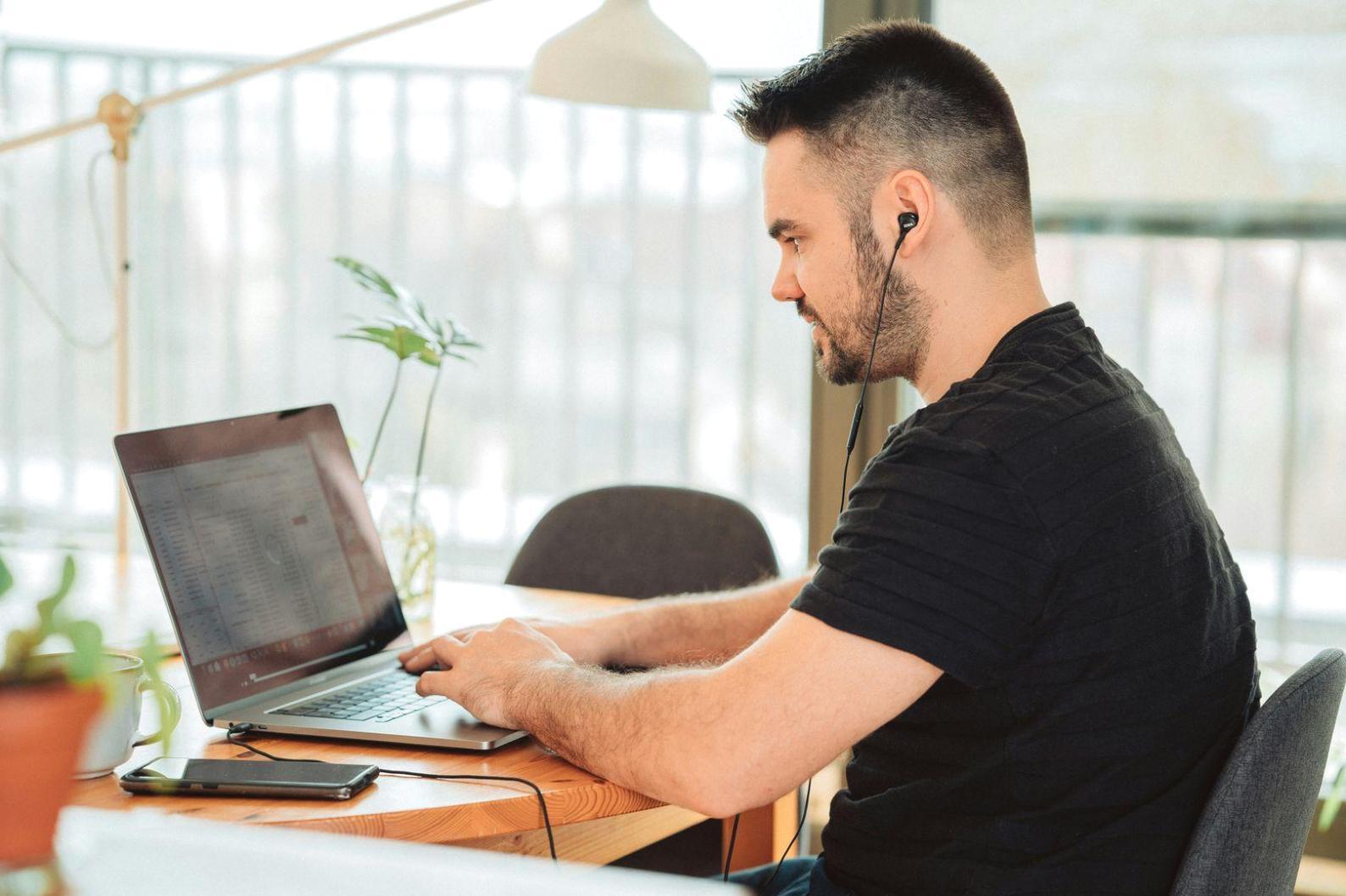 Financial charts and data analysis on computer screen